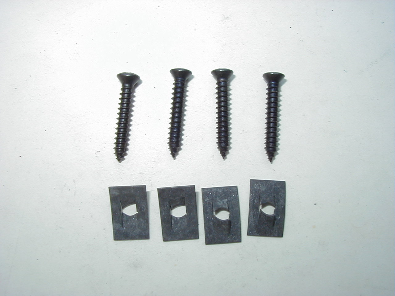 Rocker Moulding Mtg Screws & Nuts Also S/Exh, 63-67